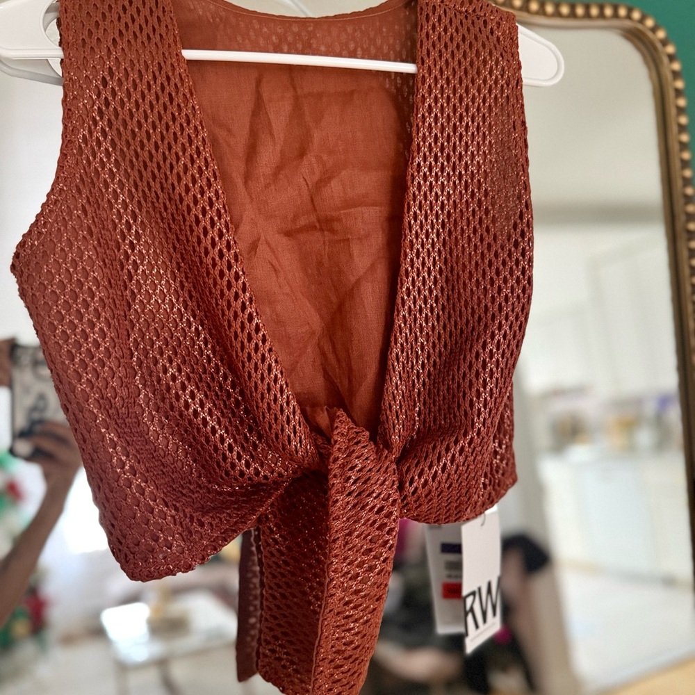 Review Rust Crop Top - Picture 5 of 5